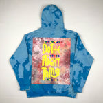 Sweat capuche Coolers Brand acid blue cyan do the right thing