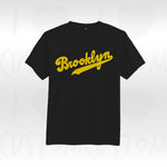 T-shirt ilovecustom brooklyn ligue logo jaune