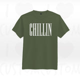 T-shirt ilovecustom CHILLIN