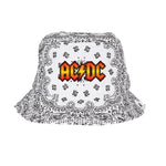 BOB bandana blanc acdc logo
