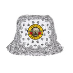 BOB bandana blanc guns n roses logo