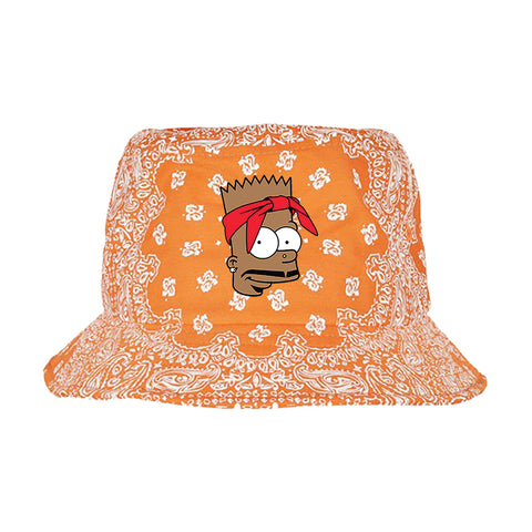 BOB bandana orange bart simson 2 pac