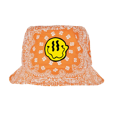 BOB bandana orange smile drip