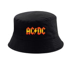 BOB bucket hat noir ACDC logo