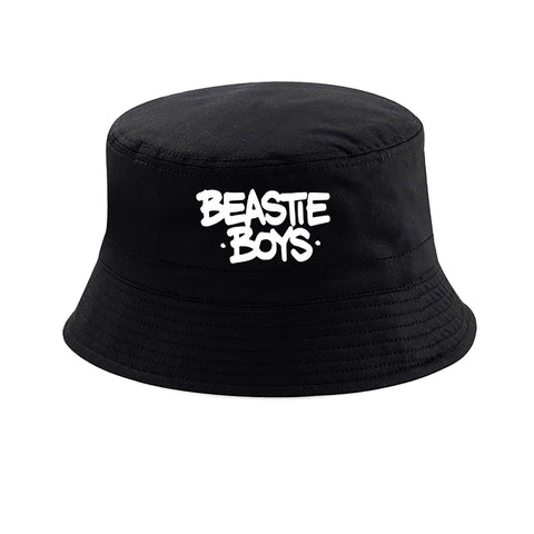BOB bucket hat noir beastie boys logo