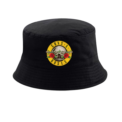 BOB bucket hat noir guns n roses