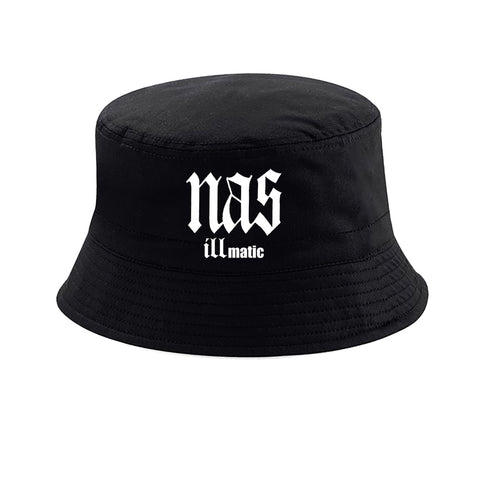 BOB bucket hat noir nas illmatic