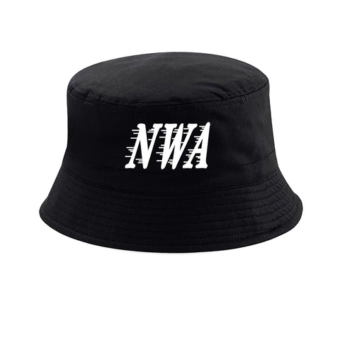 BOB bucket hat noir nwa nhl logo