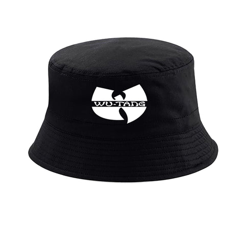 BOB bucket hat noir wu tang clan blanc