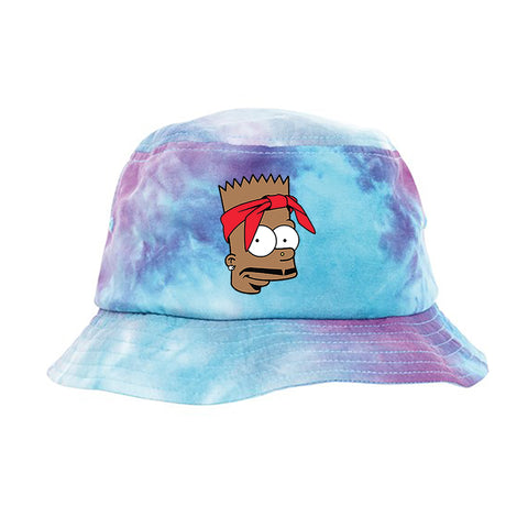 BOB TIE AND DYE bart 2 pac bandana