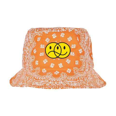 BOB bandana orange double smile good bad