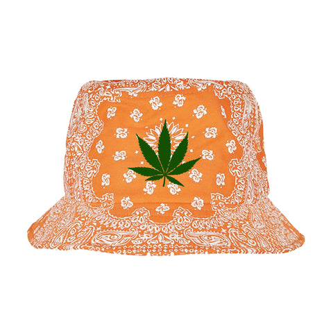 BOB bandana orange weed vert
