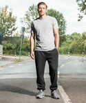 Ensemble jogging survêtement noir BROOKLYN ligue jaune