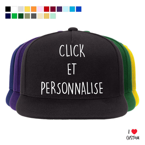 Casquette SNAPBACK personnalisé