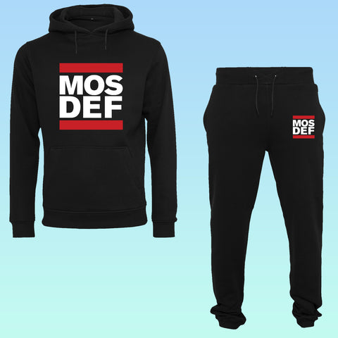 ensemble Jogging coupe large noir MOS DEF RUN DMC