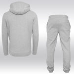 Ensemble jogging basic uni gris chiné