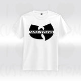 T-shirt ilovecustom wu tang logo noir