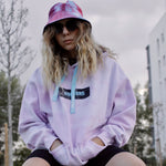 Sweat capuche Coolers Brand acid lavande 2pac thug life