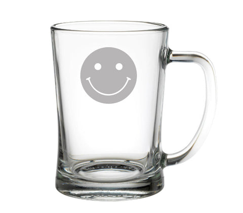 Verre shop de bière personnalisé smiley