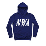 sweat capuche hiphophood épais Nwa bleu royal