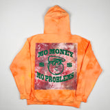 Sweat capuche Coolers Brand acid néon orange mo money mo problems