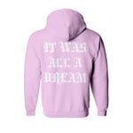 Sweat capuche épais rose hiphophood notorious big