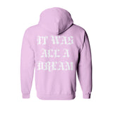 Sweat capuche épais rose hiphophood notorious big