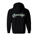 sweat capuche épais noir cypress Hill glow in the dark