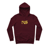 sweat capuche hiphophood épais Nas rouge bordeaux