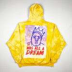 Sweat capuche Coolers Brand acid yellow big dream