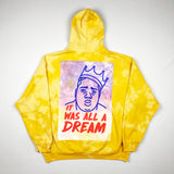 Sweat capuche Coolers Brand acid yellow big dream