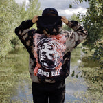 Sweat capuche Coolers Brand acid black 2pac thug life