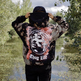 Sweat capuche Coolers Brand acid black 2pac thug life