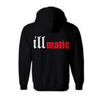 sweat capuche hiphophood épais Nas illmatic noir