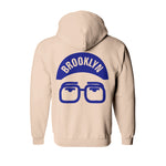 sweat capuche épais brooklyn ligue beige