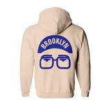 sweat capuche épais brooklyn ligue beige