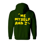 sweat capuche épais de la soul vert foret