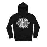 Sweat capuche épais hiphophood GANGSTARR blanc