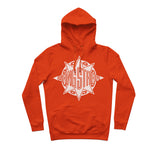Sweat capuche épais hiphophood GANGSTARR blanc