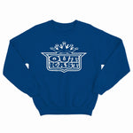 sweat col rond unisex logo OUTKAST blanc