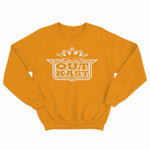 sweat col rond unisex logo OUTKAST blanc