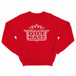 sweat col rond unisex logo OUTKAST blanc