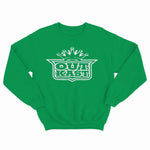 sweat col rond unisex logo OUTKAST blanc
