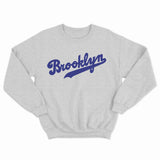 sweat col rond unisex logo BROOKLYN ligue bleu
