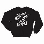 swseat col rond noir unisex logo NWA NHL blanc